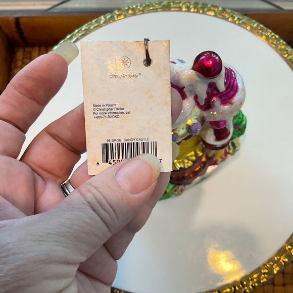 Christopher Radko VTG 1998 Starlight Members Exclusive CANDY CASTLE - Picture 4 of 10